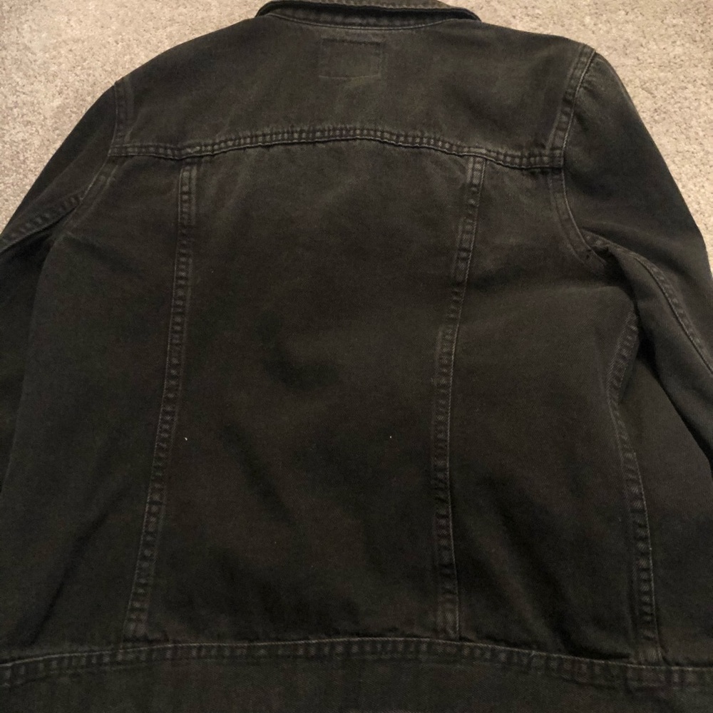RuffHewn black jean jacket